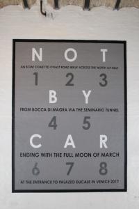 Not by car, 2017, 510 x 410 cm