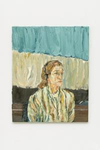Amalia Schneid and Swedish Formality, 2020, olio su lino, 50 x 40 cm 
